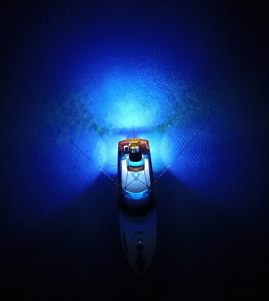 yacht underwater lights